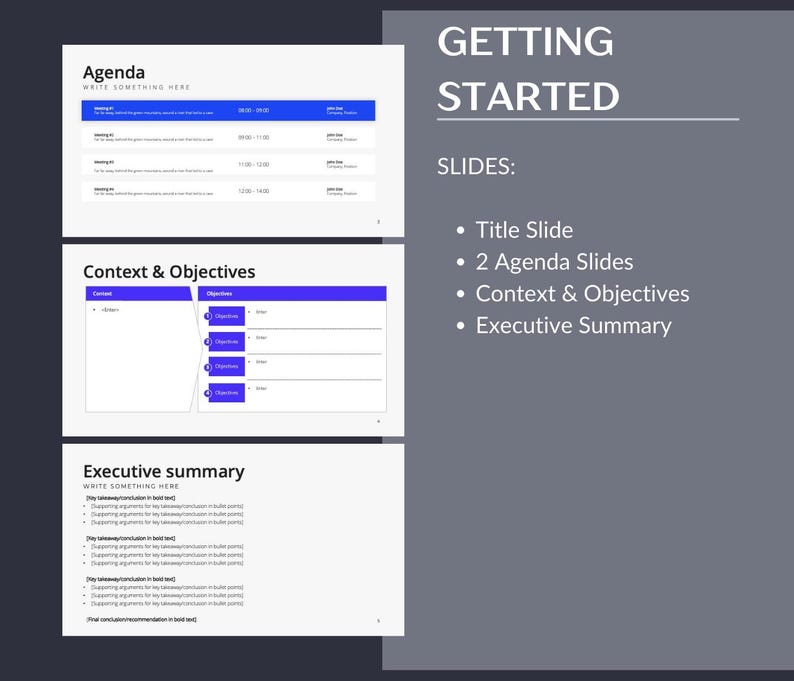 Consultant Basic Presentation Template | Powerpoint Presentation | C ...