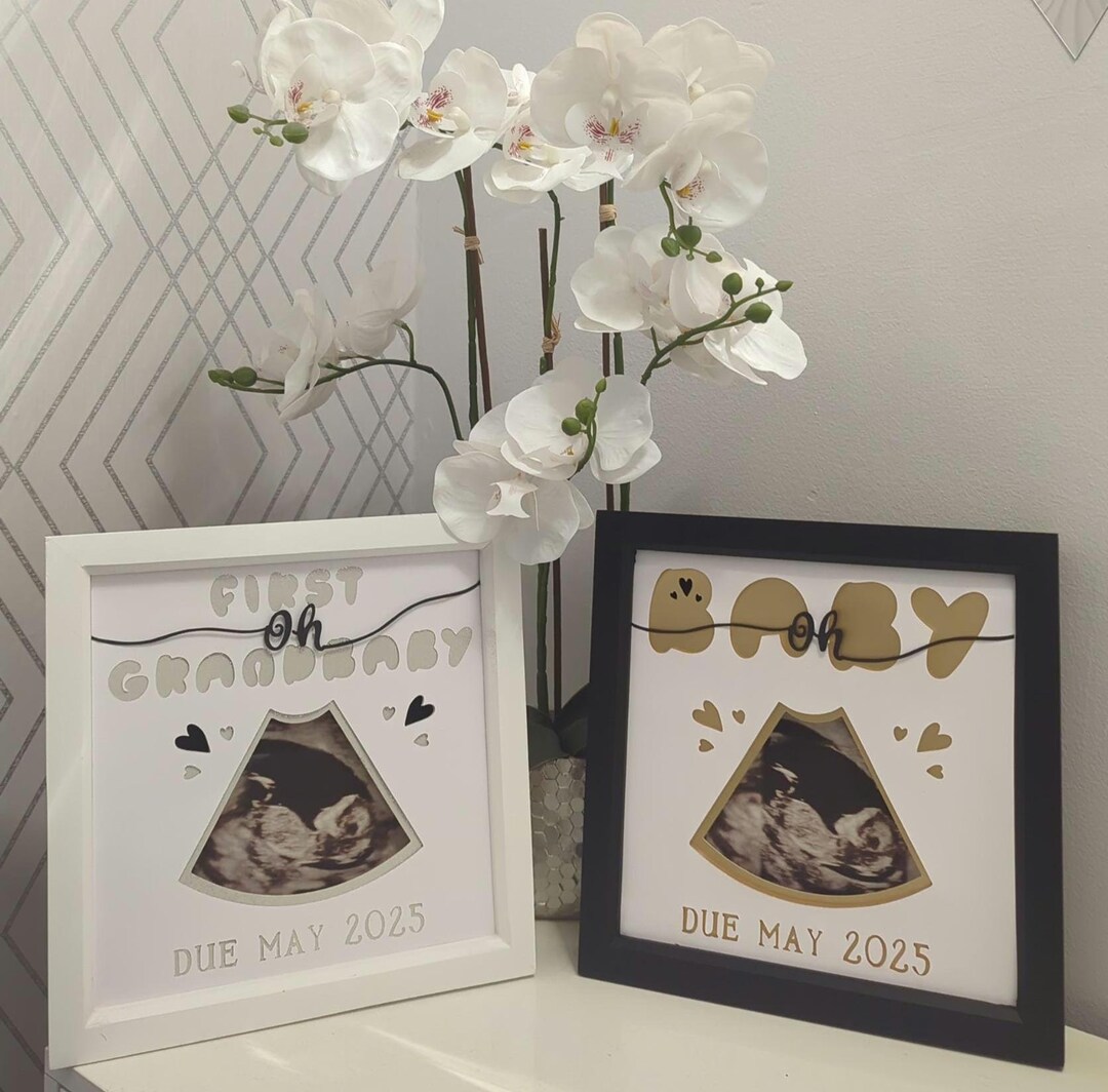 Oh Baby Scan Frame - Etsy
