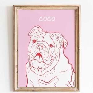 Farbenfrohe Hunde Illustration: Tier Illustration (Digitales Gemälde)