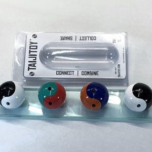 TaijiToy Mounts: Assorted Sizes & Colors in Acrylic (Toys not Included!)