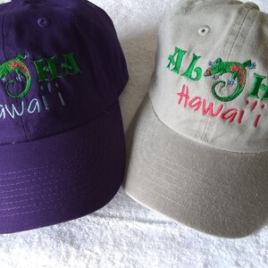 Aloha gecko cap