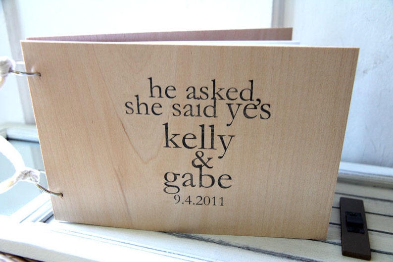 Wedding Guest Book / Album / Notebook 9 X 6 Etsy