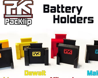 PacKlip Battery Holders