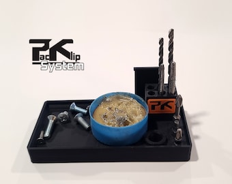 PacKlip Parts Tray for Rigid 2.0 Pro Gear Rolling Tool Box -  Add-on