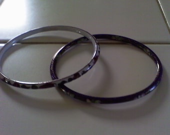 Vintage Cloisinne bracelets.........lot of 2...