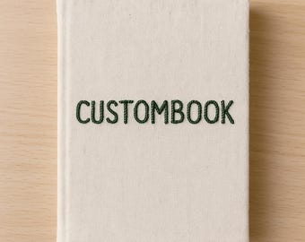 Custom Embroidered Book