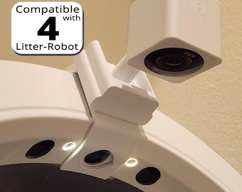 Litter-Robot 4 Wyze Kamera Halterung - Kompatibel mit Wyze Cam v3/v4/OG - Zubehör von Herstellern