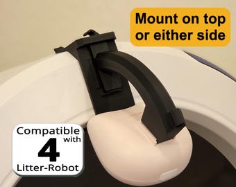 Litter-Robot 4 SiiPet Camera Mount  - Compatible with SiiPet LitterLens - Third-party Accessory
