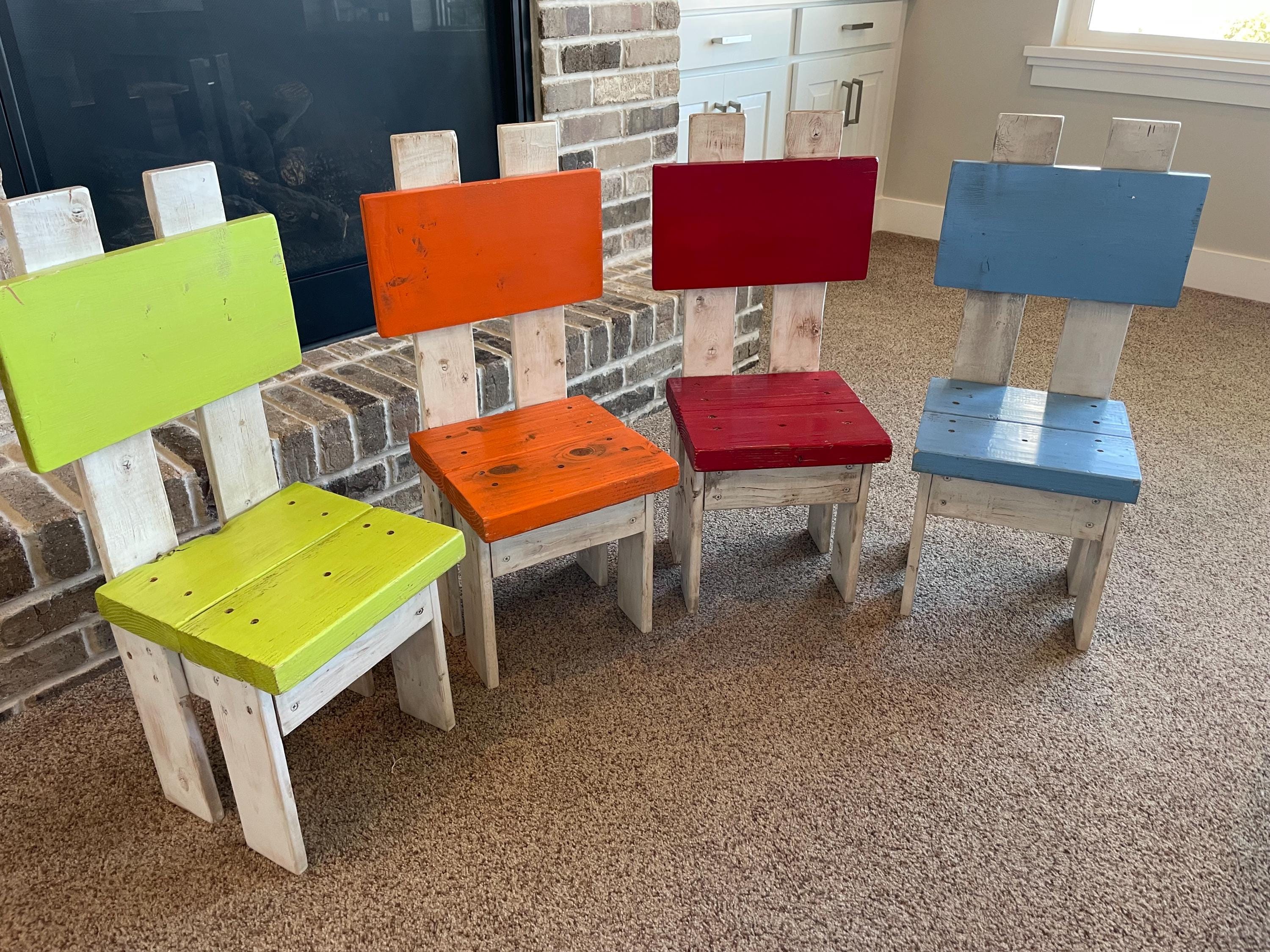 Kids Table, Custom Wood Table, Playroom Table, Kids Table and Chairs ...