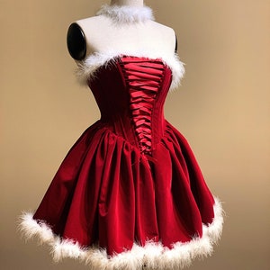 Christmas mini dress best sale