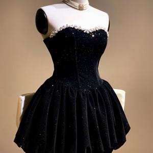 Bling Moment Velvet Mini Dress