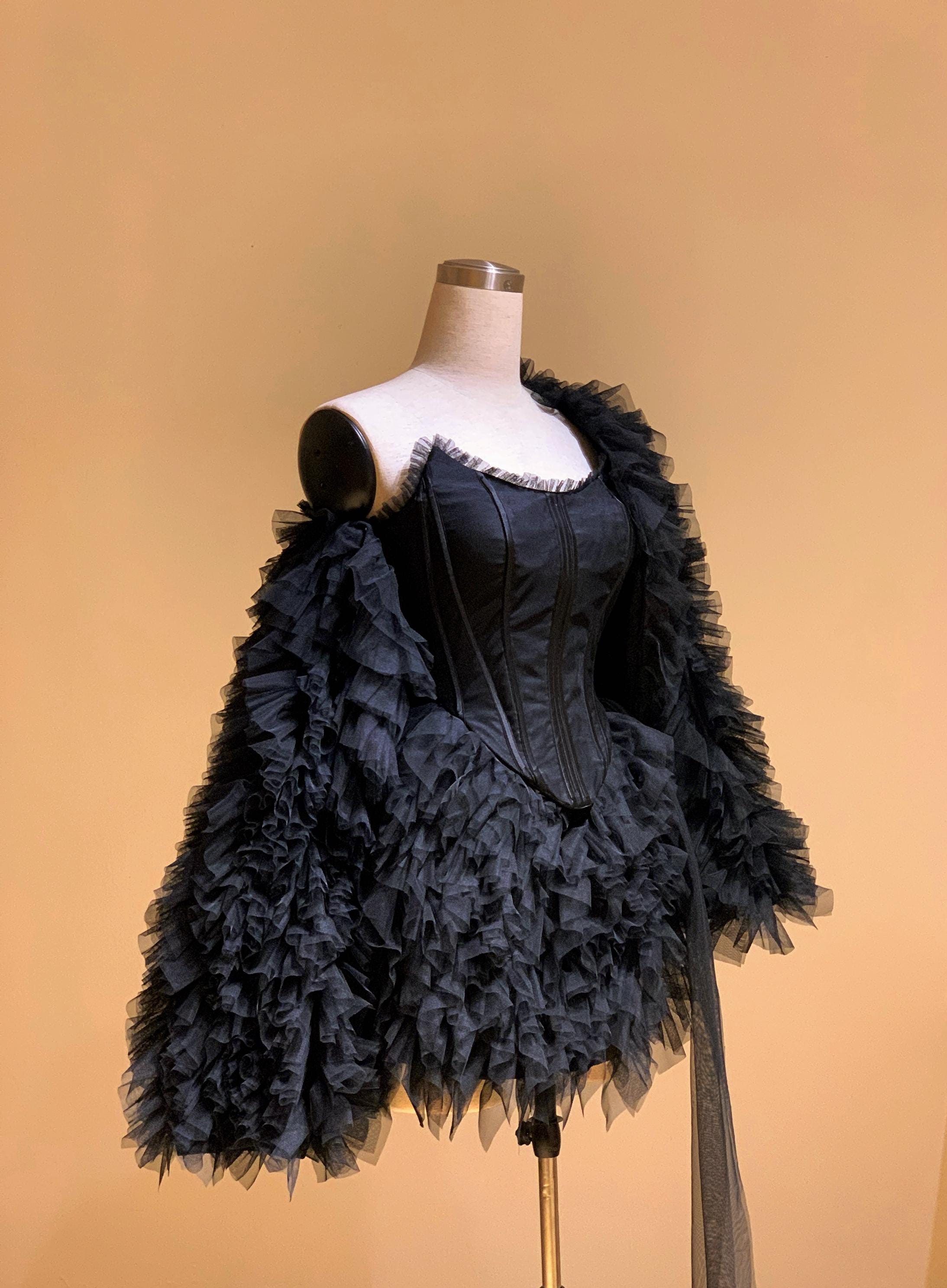 black grunge prom dress - Etsy NEW20