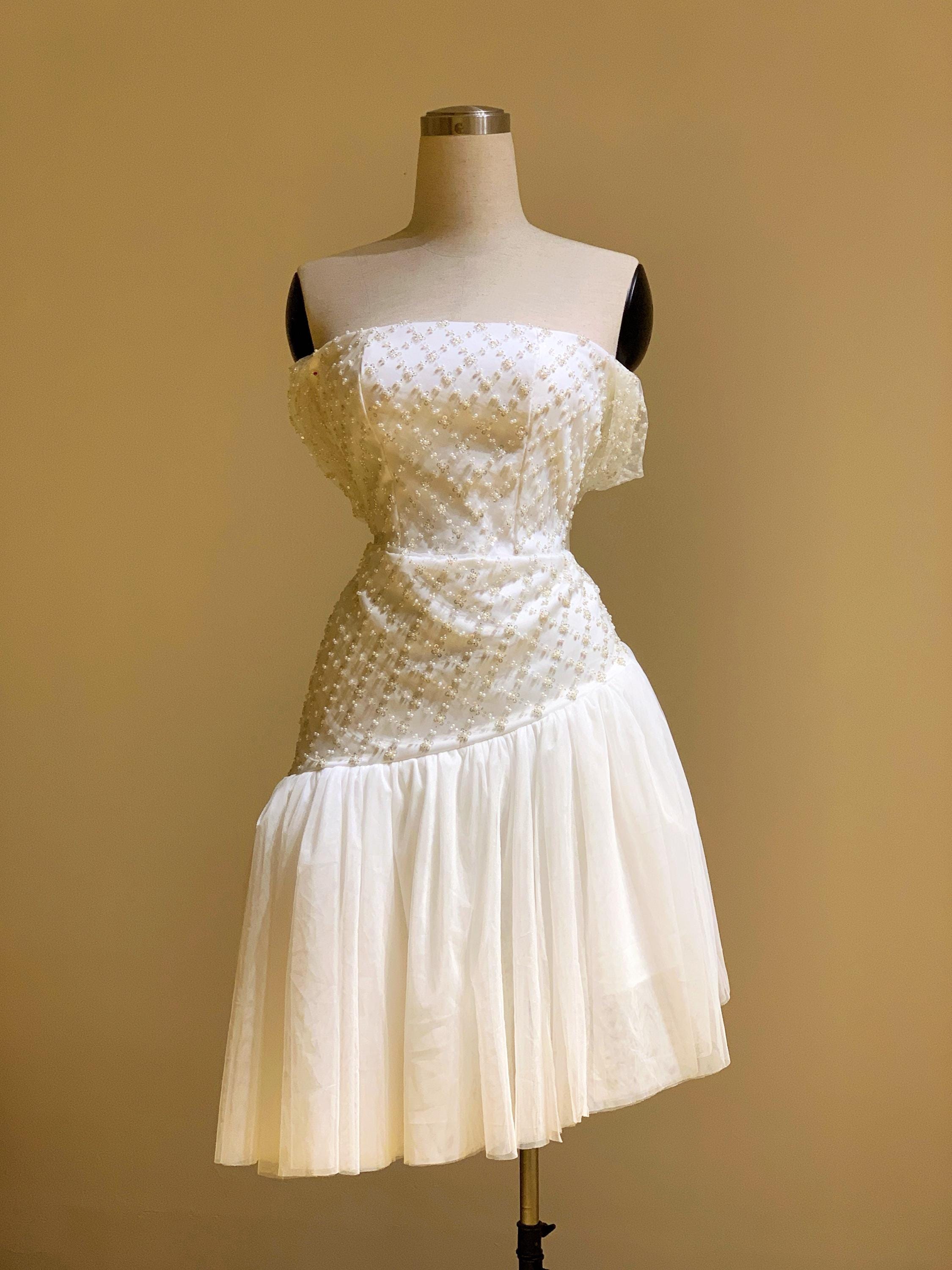 Elopement Dress / Bridal Shower Dress / Reception Dress / Engagement Party Dress / Wedding Short Dress / Rehearsal Dinner Dress