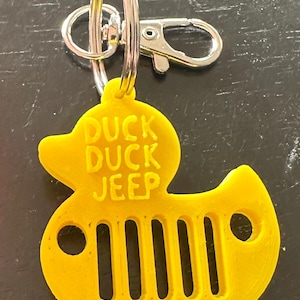 Duck Duck Jeep Keychain