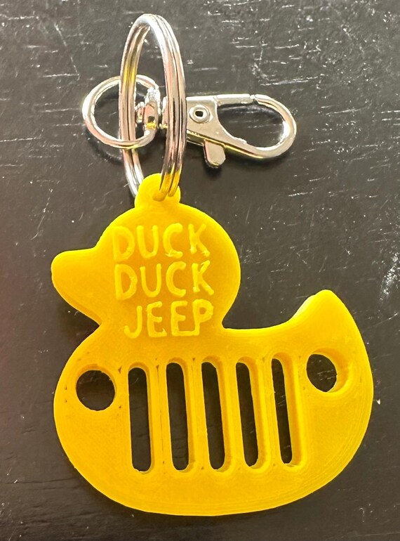 Duck Duck Jeep Keychain