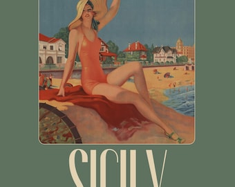 Sicily Digital Print