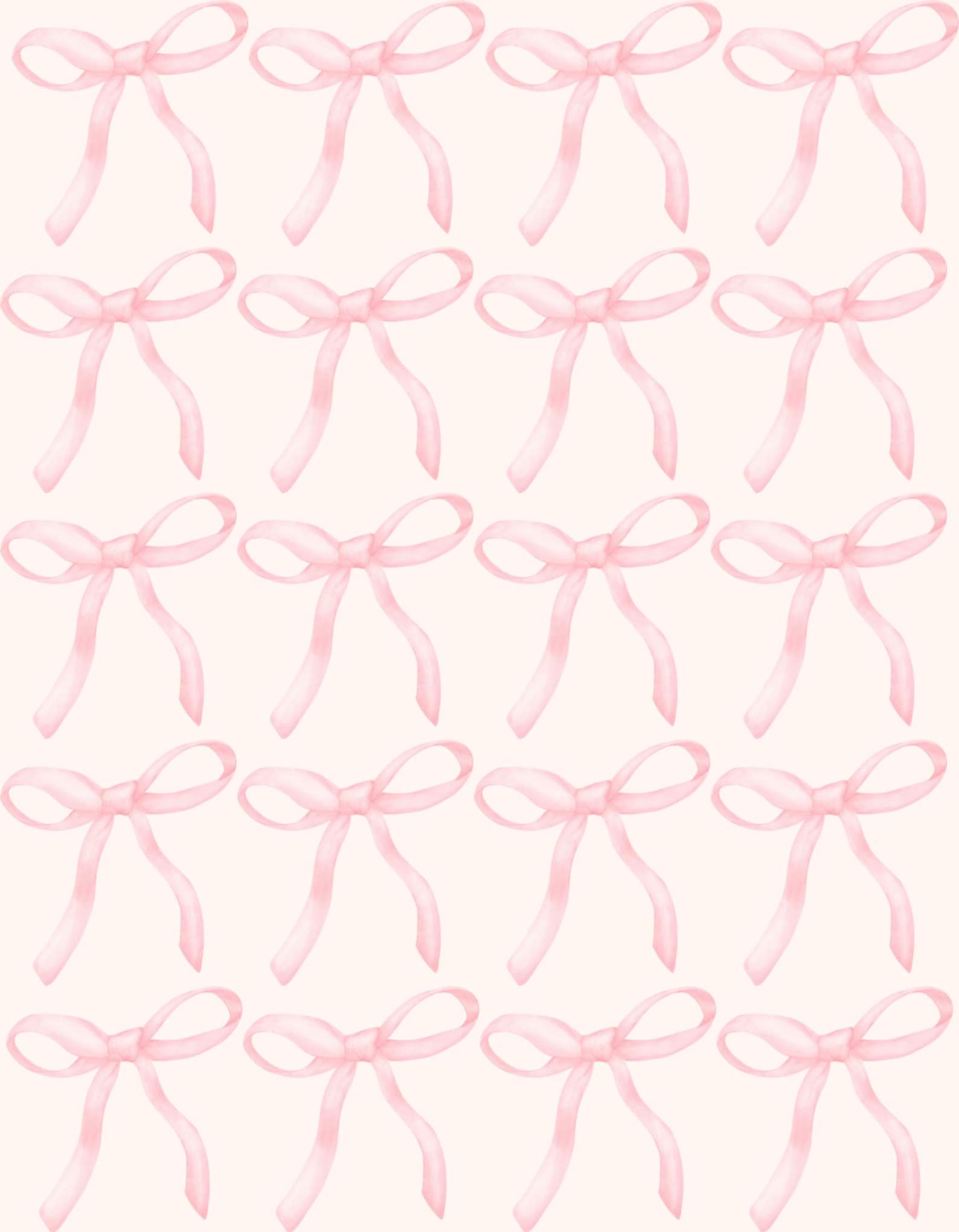 Pink Bow Background - Etsy