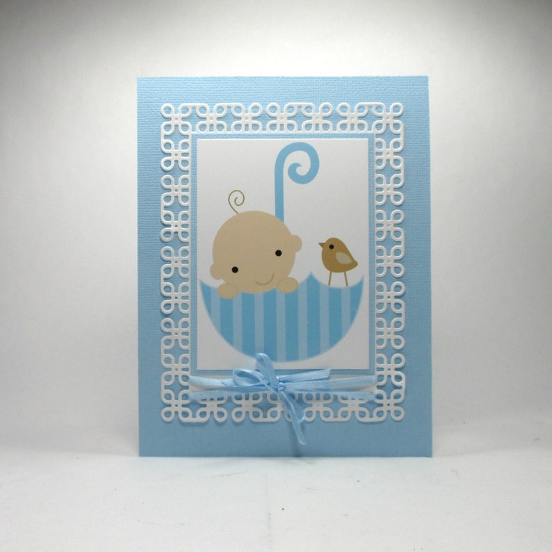 Welcome Baby Card Baby Boy Congratulations Baby Shower Etsy