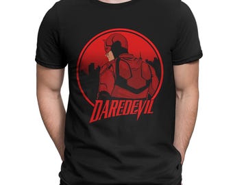 Camiseta da série de TV Daredevil, tamanhos masculino e feminino