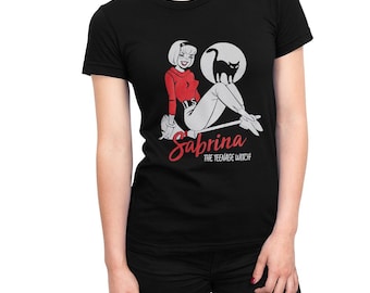 Camiseta de Sabrina, la bruja adolescente, tallas para hombre y mujer
