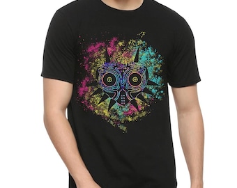 ゼルダの伝説 ムジュラの仮面 Tシャツ、メンズ＆レディースサイズ (ZEL