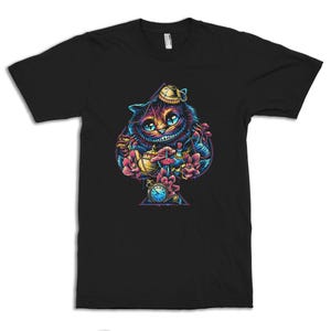 Alice In Wonderland Cheshire Cat T-Shirt, Men&#39;s and Women&#39;s Sizes