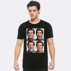 Jim Carrey Funny Faces T-Shirt, Men&#39;s and Women&#39;s Sizes (MOV-56937)