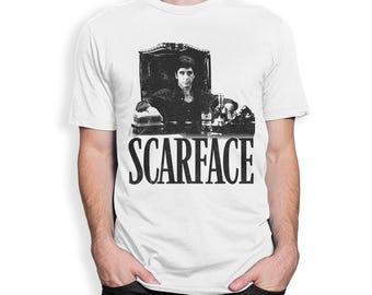 Scarface Tony Montana T-Shirt, Al Pacino Shirt, Men's and Women's Sizes