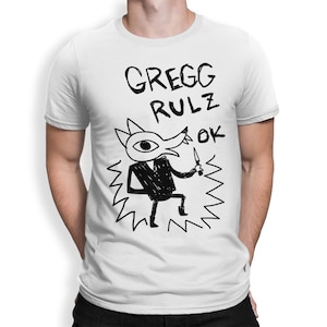 Night In the Woods Gregg Rulz Ok T-Shirt, Men&#39;s and Women&#39;s Sizes