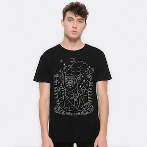 Twin Peaks Agent Cooper Light T-Shirt, Men&#39;s and Women&#39;s Sizes