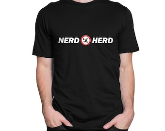 Camiseta de la serie de televisión Nerd Herd Chuck, tallas para hombre y mujer