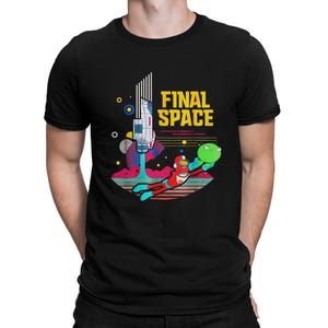 Final Space Animated Series T-Shirt, Men&#39;s and Women&#39;s Sizes