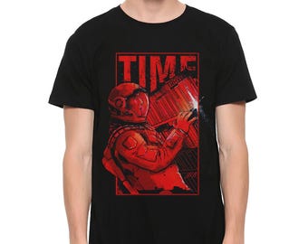 T-shirt Interstellar Time, heren- en damesmaten