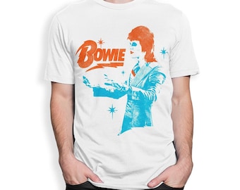 David Bowie Live Vintage T-Shirt, Men's and Women's Size
