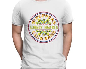 The Beatles Sgt Pepper's Lonely Hearts Club Band T-Shirt, Men's and Women's Sizes