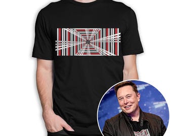 Elon Musk Tesla Plaid Mode T-Shirt, Men's and Women's Sizes (ELN-80090)