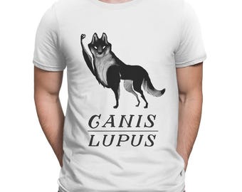 Fantastic Mr. Fox Canis Lupus-T-shirt, heren- en damesmaten