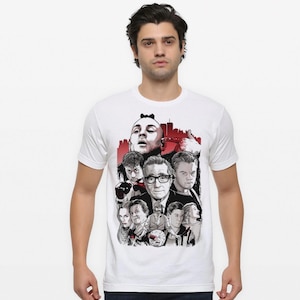 Martin Scorsese Movies Art T-Shirt, Men&#39;s and Women&#39;s Sizes