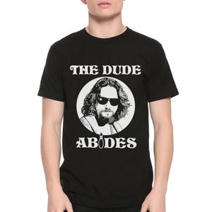 Camiseta The Dude Abides de The Big Lebowski, tallas para hombre y mujer