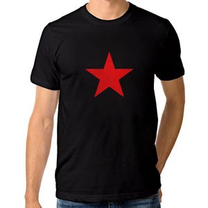 USSR Red Star T-Shirt, Men&#39;s and Women&#39;s Sizes