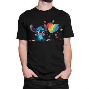 Camiseta Happy Stitch, tallas para hombre y mujer