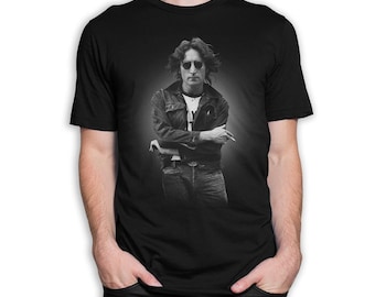 Vintage 90s John Lennon War is Over Blue T Shirt Medium John