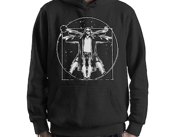 The Big Lebowski Vitruvian Dude Hoodie and Sweatshirt / Unisex Sizes