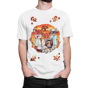 Fantastic Mr. Fox Wes Anderson T-Shirt, Men&#39;s and Women&#39;s Sizes