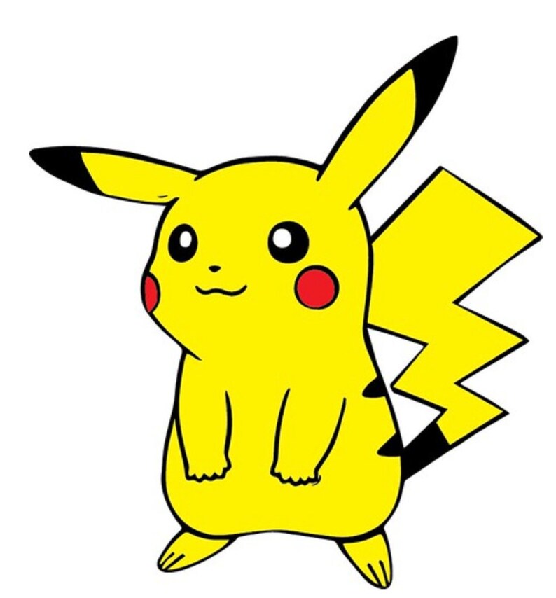 Download Pikachu SVG | Etsy