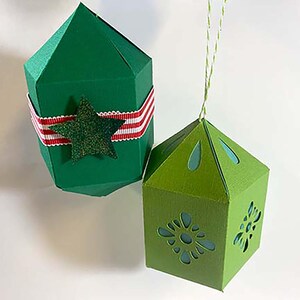 Christmas Ornament SVG - Cut File - Cricut - Silhouette