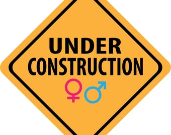 Under Construction Baby Sign SVG