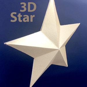 Estrela SVG Modelo 3D