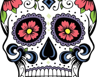Sugar Skull SVG - Day of the Dead - Halloween