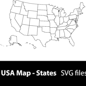 USA Map - SVG